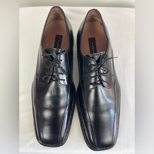 Florsheim Men’s Black Leather Square Toe Oxford Dress Shoes Lace-Up 13D